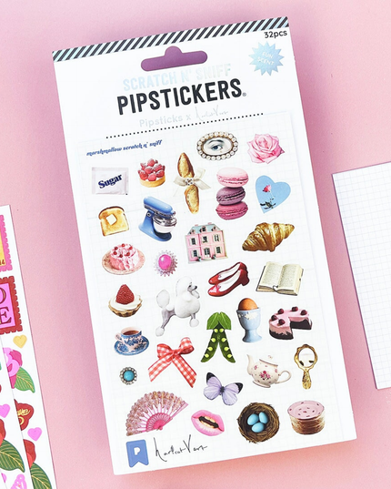 Nostalgic Charm Scratch'n Sniff Sticker Sheet