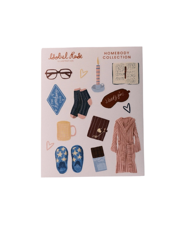 Homebody Sticker Sheet