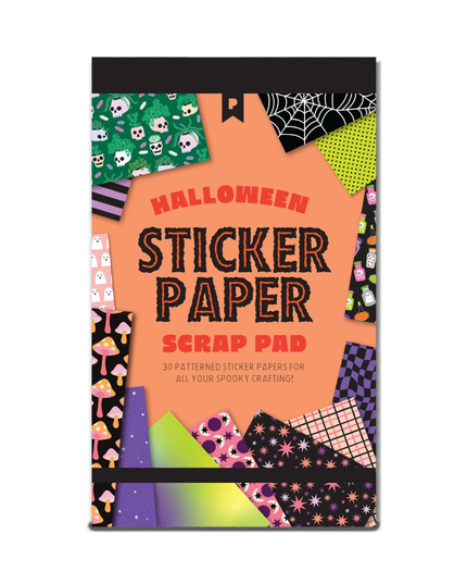 Halloween Sticker Paper Book