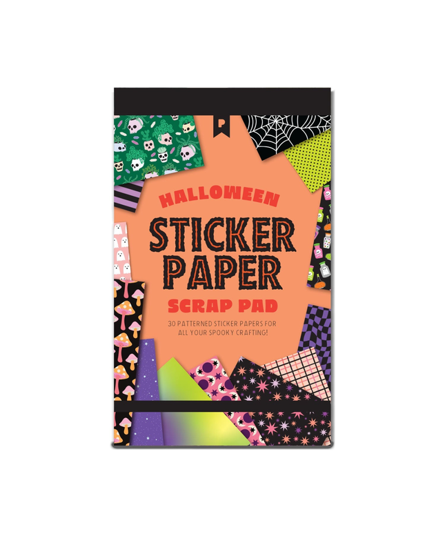 Halloween Sticker Paper Book