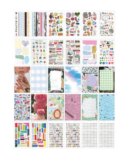 Haricot Vert Dreamworld Junk Journal Sticker Book