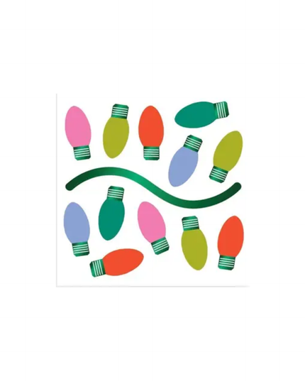 Christmas Lights Stickers (off the roll)