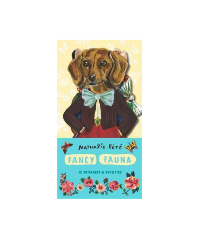 Fancy Fauna: 12 Notecards & Envelopes