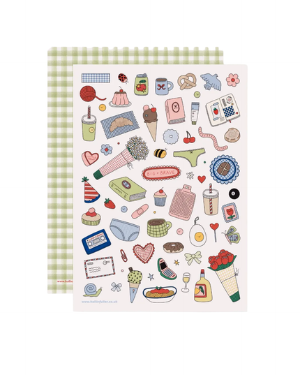 Brave Girl Sticker Sheet