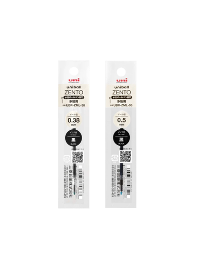 Uni Zento Black Ink Refill