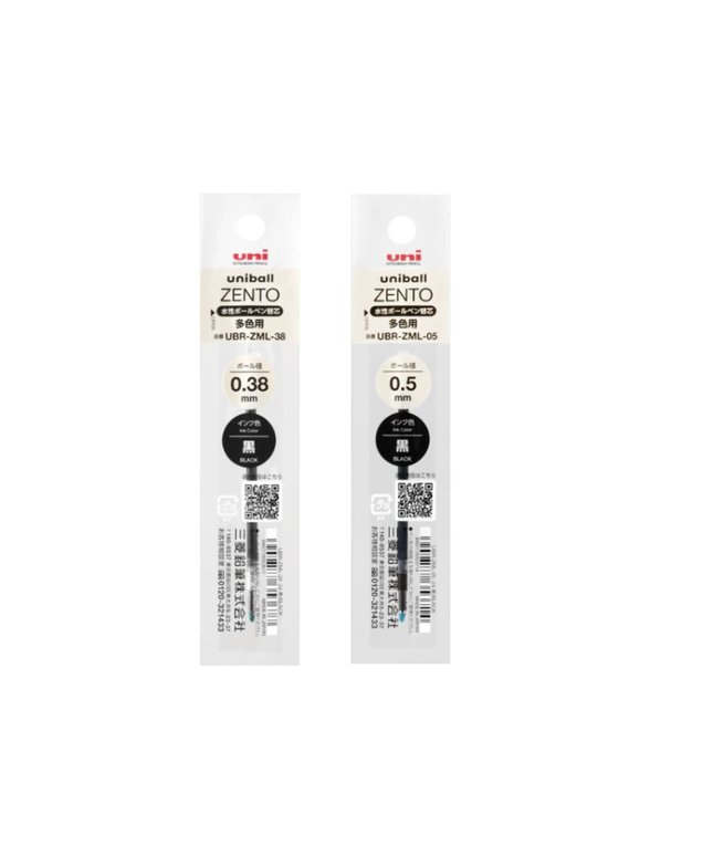 Uni Zento Black Ink Refill