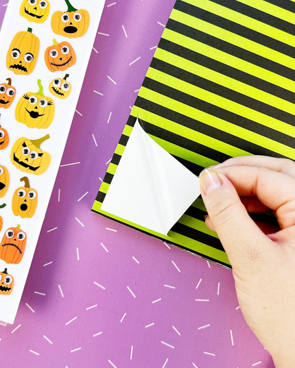 Halloween Sticker Paper Book