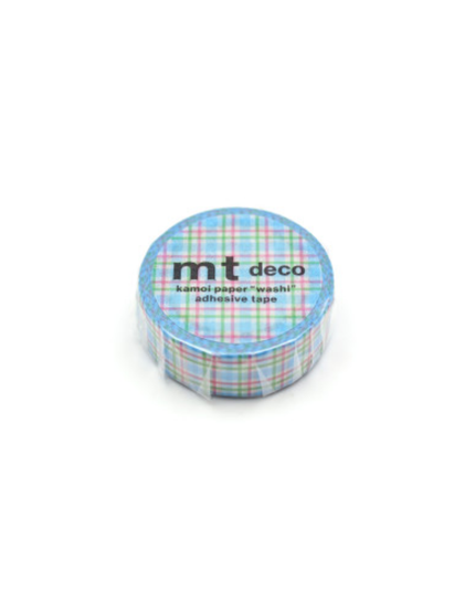 Multi Coloured Check MT Washi Tape