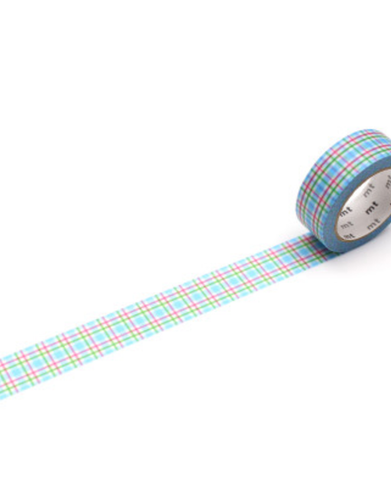 Multi Coloured Check MT Washi Tape