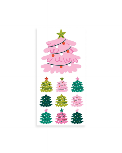 Christmas Tree Stickers (off the roll-colour will vary)