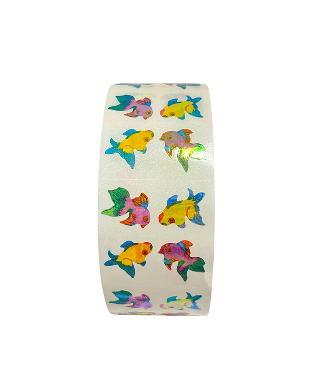 Pearlie Fish Stickers (off the roll)