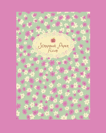 Scrapbooking Paper Book - Floral Edition