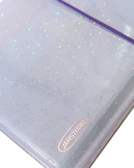 Lilac Sparkle Sticker Book/Organiser