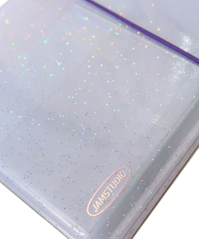 Lilac Sparkle Sticker Book/Organiser