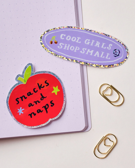 Cool Girls Shop Small Sticker