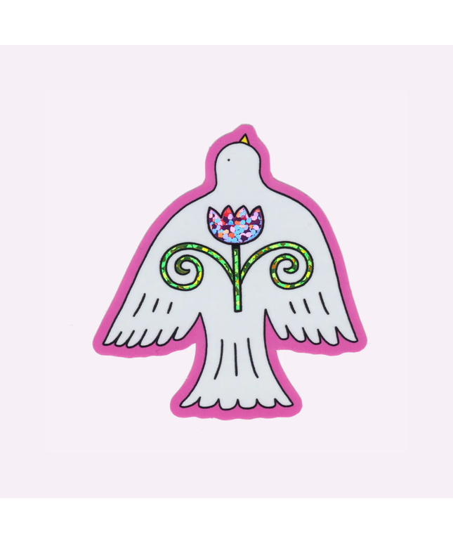 Floral Bird Sticker
