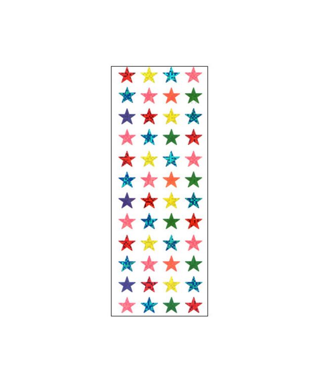 Prismatic Star Sticker Sheet