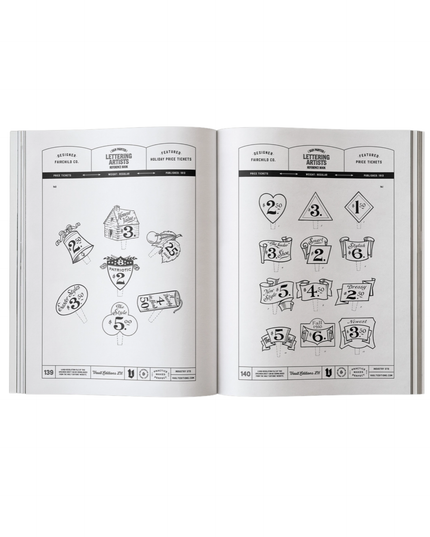 Sign Painter & Lettering Reference Book
