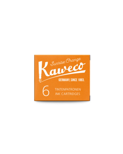 Sunrise Orange Kaweco Ink Cartridges