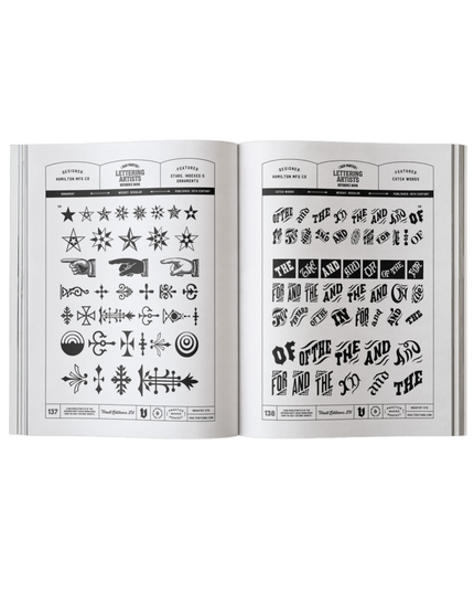 Sign Painter & Lettering Reference Book