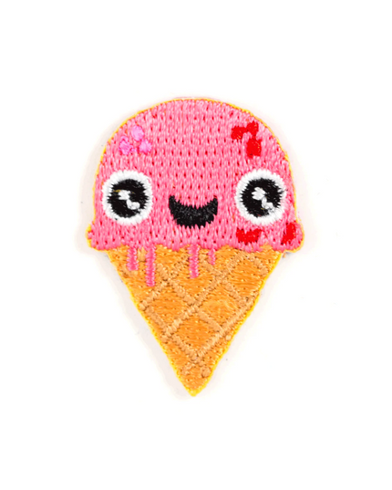 Happy Ice Cream Sticker Patch