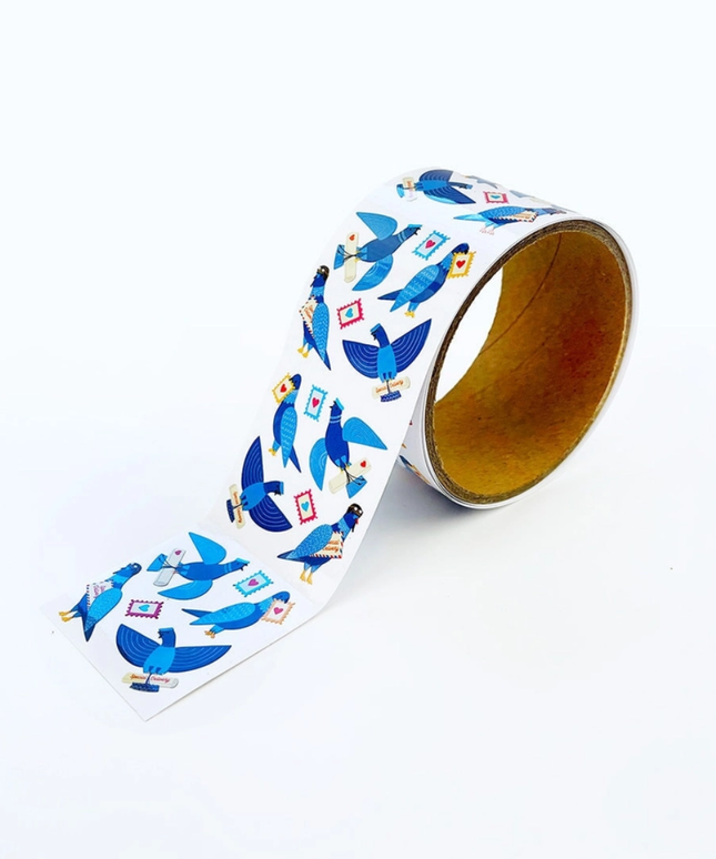 Pigeon Post Stickers (off the roll)