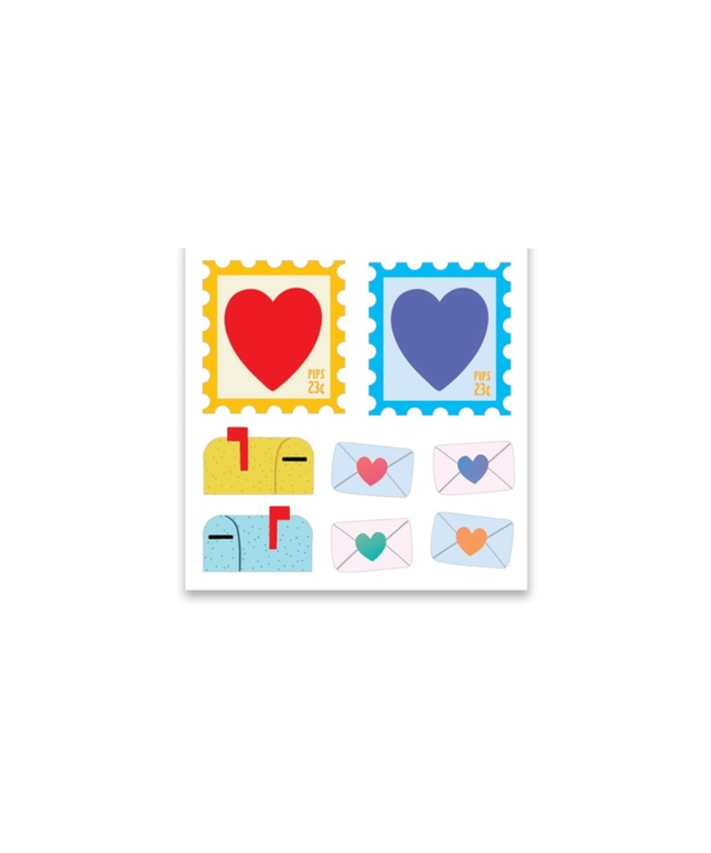 Love Letter Stickers (off the roll)