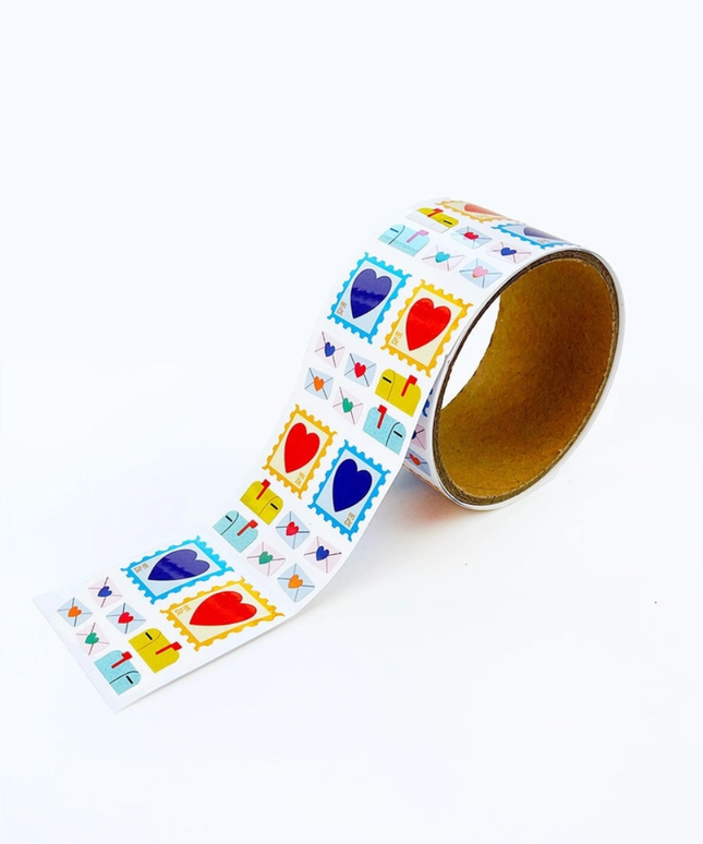 Love Letter Stickers (off the roll)
