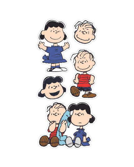 Lucy & Linus Stickers