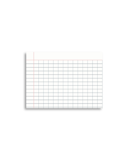 A7 Index Cards - Grid