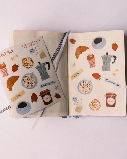 Breakfast Club Sticker Sheet