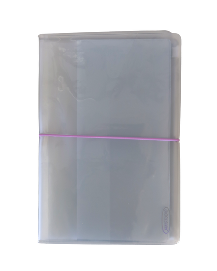Clear Sticker Book/Organiser (long pockets only!)