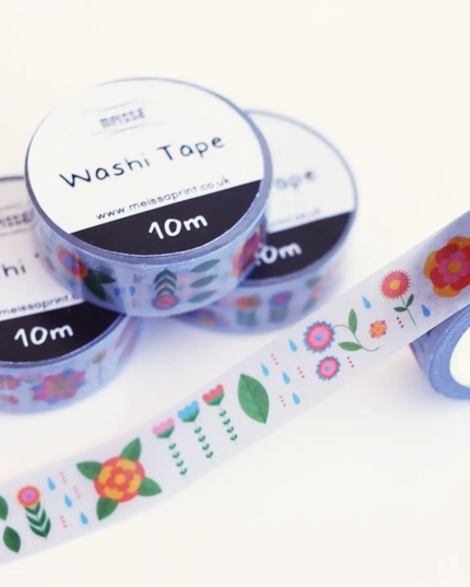 Floral Rain Washi Tape