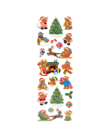Christmas Bears Sticker Sheet