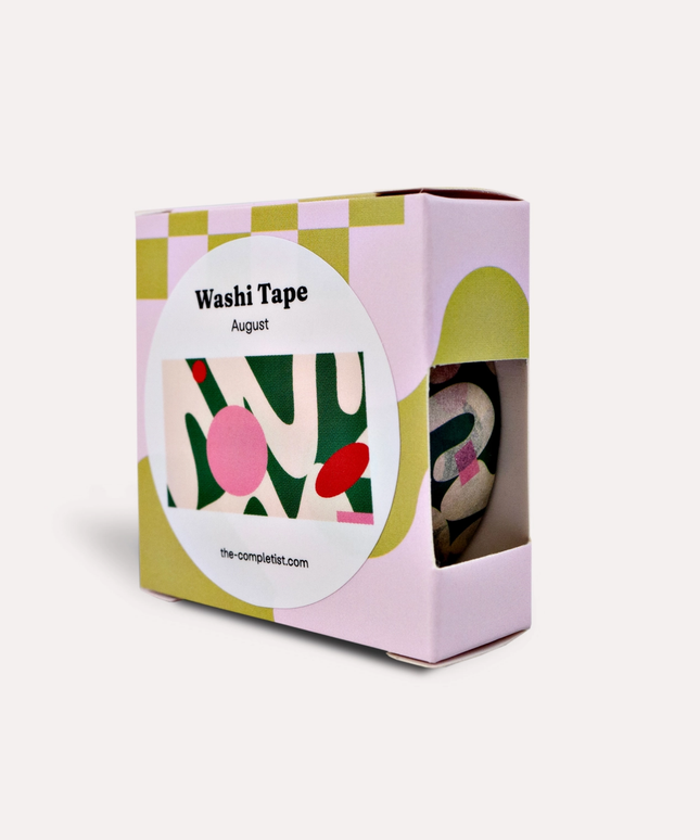 August Washi Tape