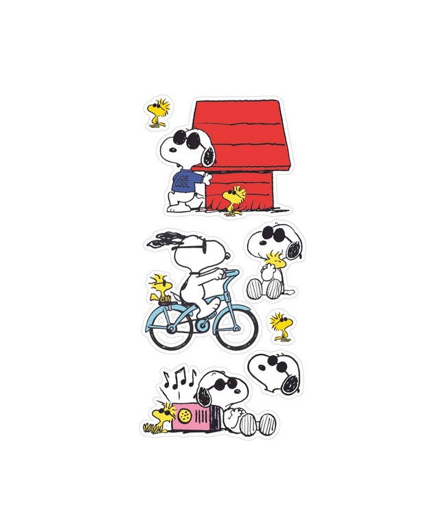 Snoopy & Woodstock Stickers