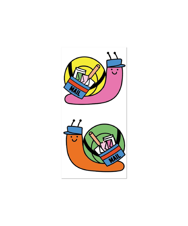 Snail Mail Stickers (off the roll)