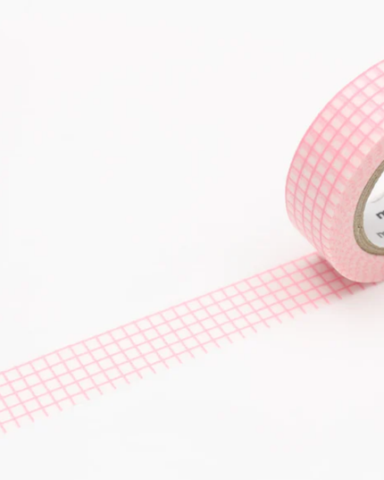 Light Pink Grid MT Washi Tape