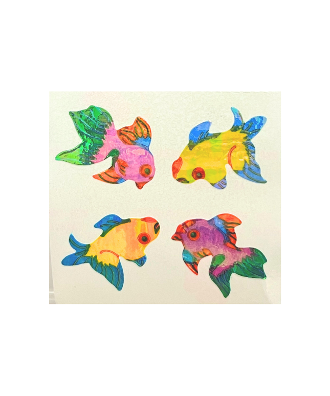 Pearlie Fish Stickers (off the roll)