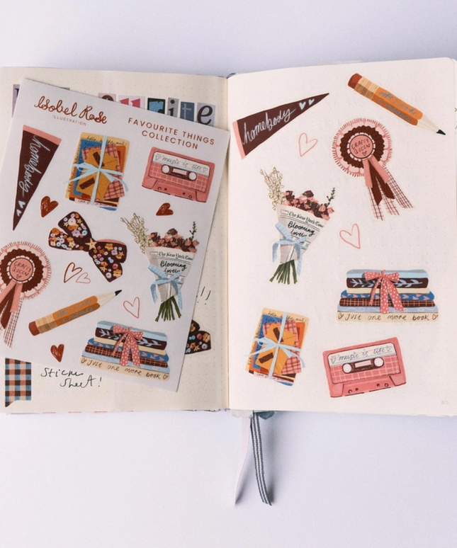 Favourite Things Sticker Sheet