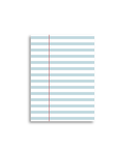 A7 Index Cards - Blue To Do