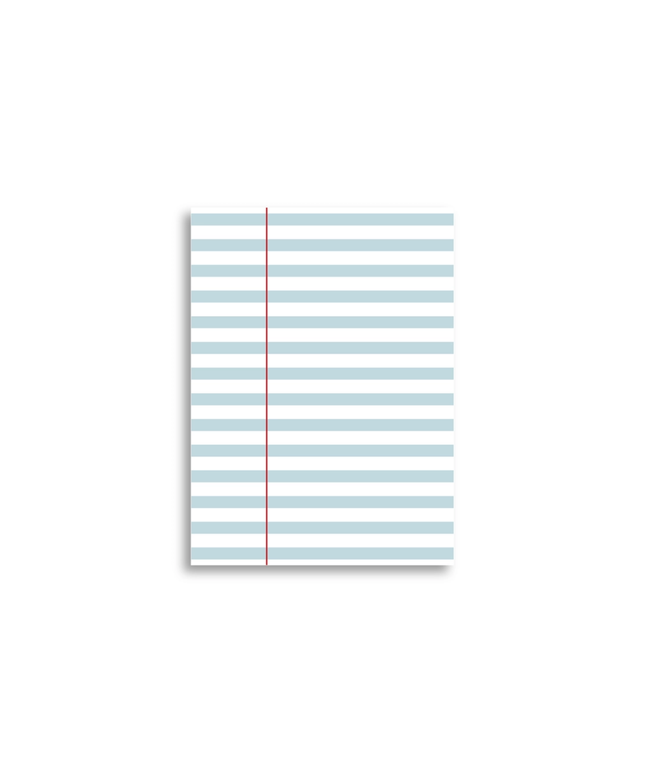 A7 Index Cards - Blue To Do