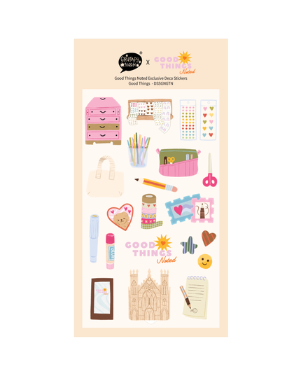 Good Things Noted x Grumpy Nook Deco Sheet