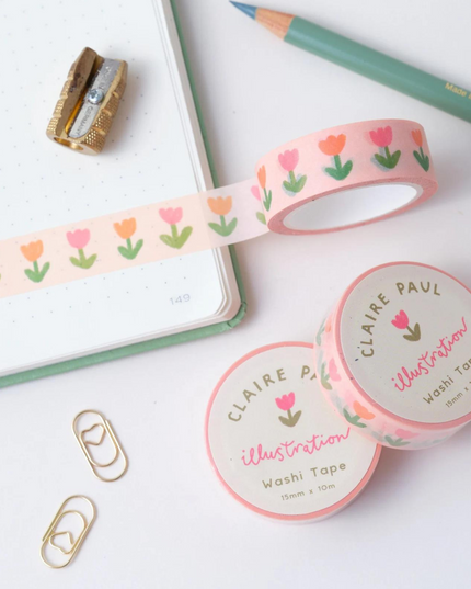 Pretty Tulips Washi Tape