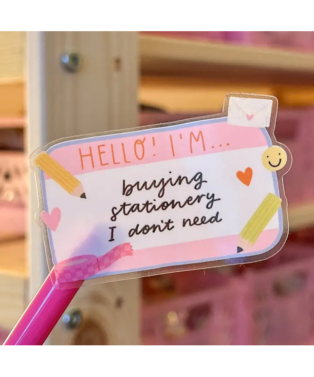 Hello My Name is...Sticker