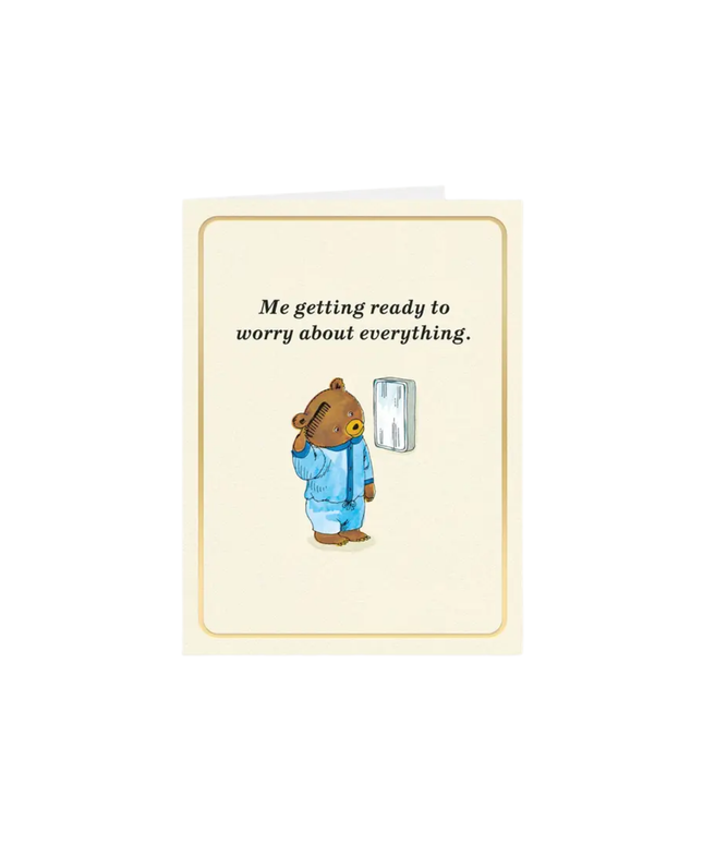Worrying Mini Card