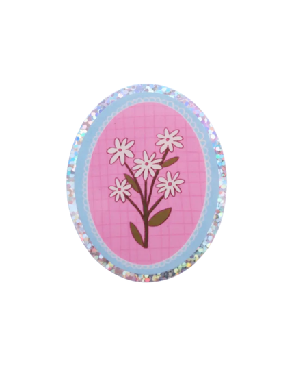 Floral Frame Sticker