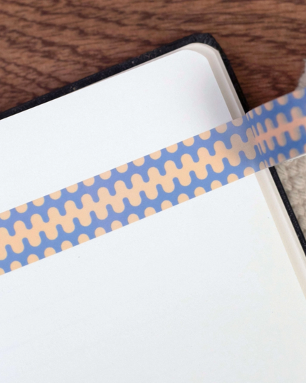 Blue Geometric Washi Tape