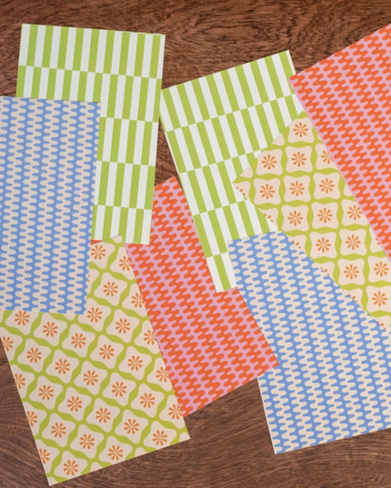 Colourful Craft Paper Pack