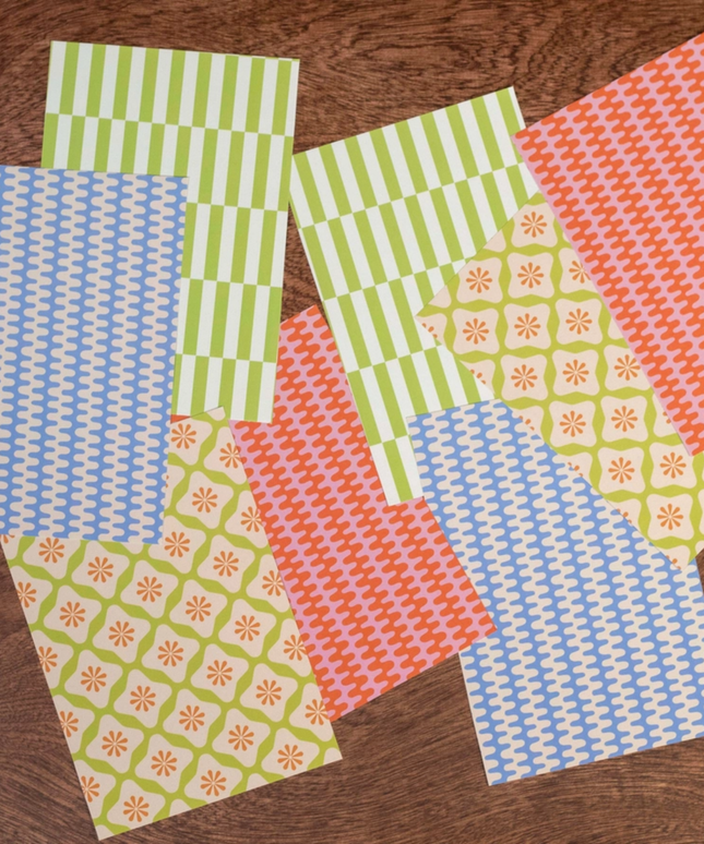 Colourful Craft Paper Pack
